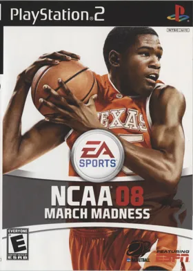 NCAA March Madness 08 box cover front